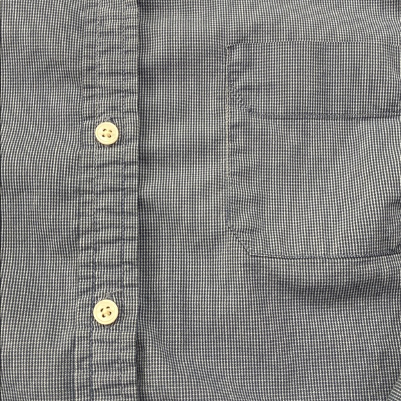 American Eagle Outfitters Button Down Three Quarter Length Sleeve Shirt - Picture 6 of 9